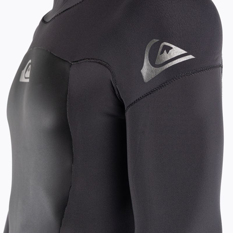 Pianka do pływania męska Quiksilver 4/3 mm Prologue Back Zip black/jet black 6
