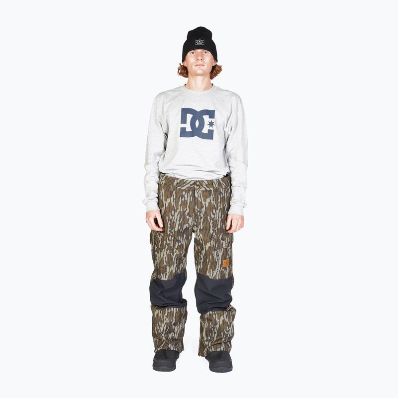 Spodnie snowboardowe męskie DC Code mossy oak original bottomland 2