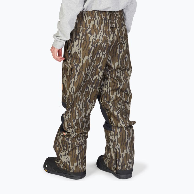 Spodnie snowboardowe męskie DC Code mossy oak original bottomland 4