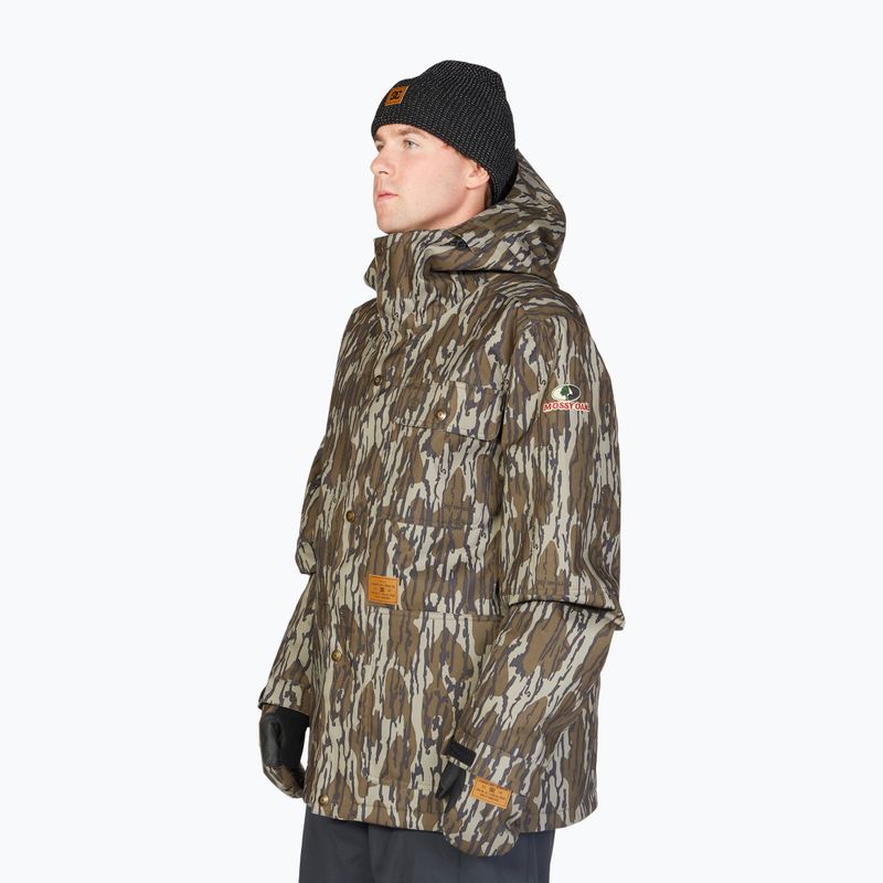 Kurtka snowboardowa męska DC Servo mossy oak original bottomland 3
