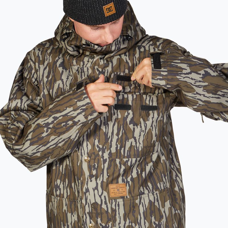 Kurtka snowboardowa męska DC Servo mossy oak original bottomland 4