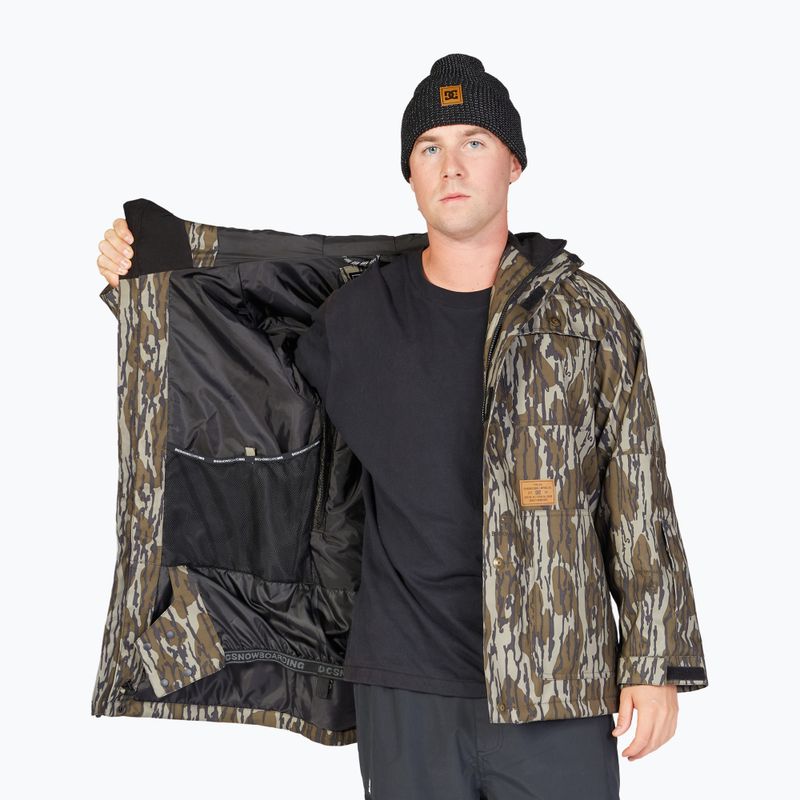 Kurtka snowboardowa męska DC Servo mossy oak original bottomland 7