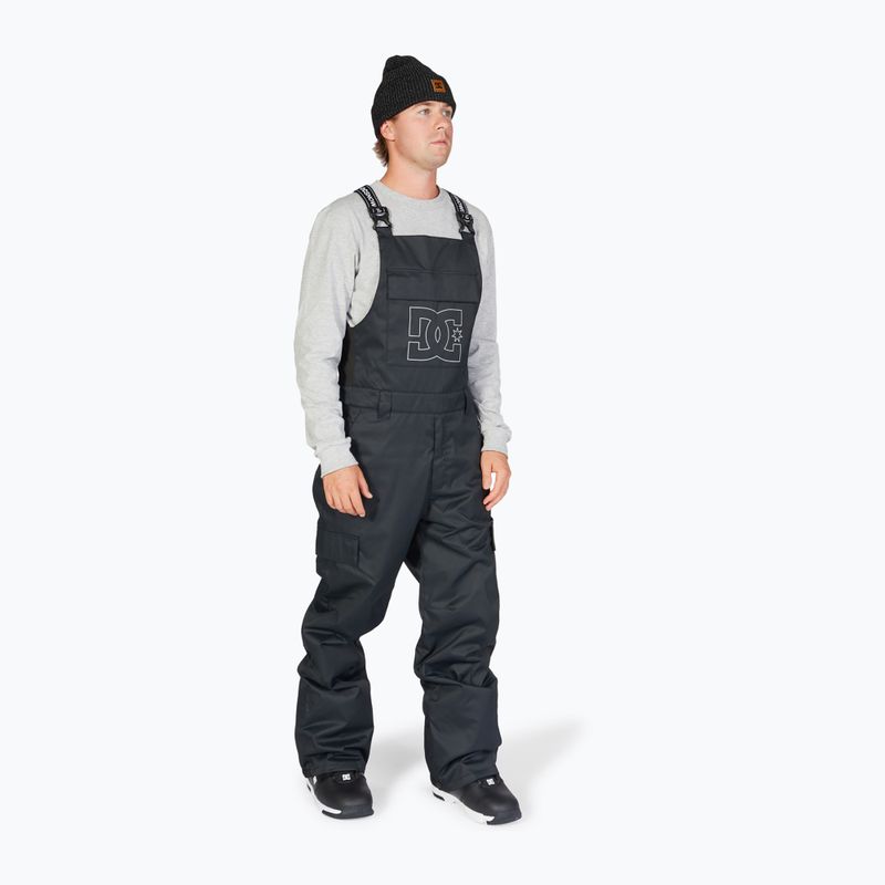 Spodnie snowboardowe męskie DC Docile black 3