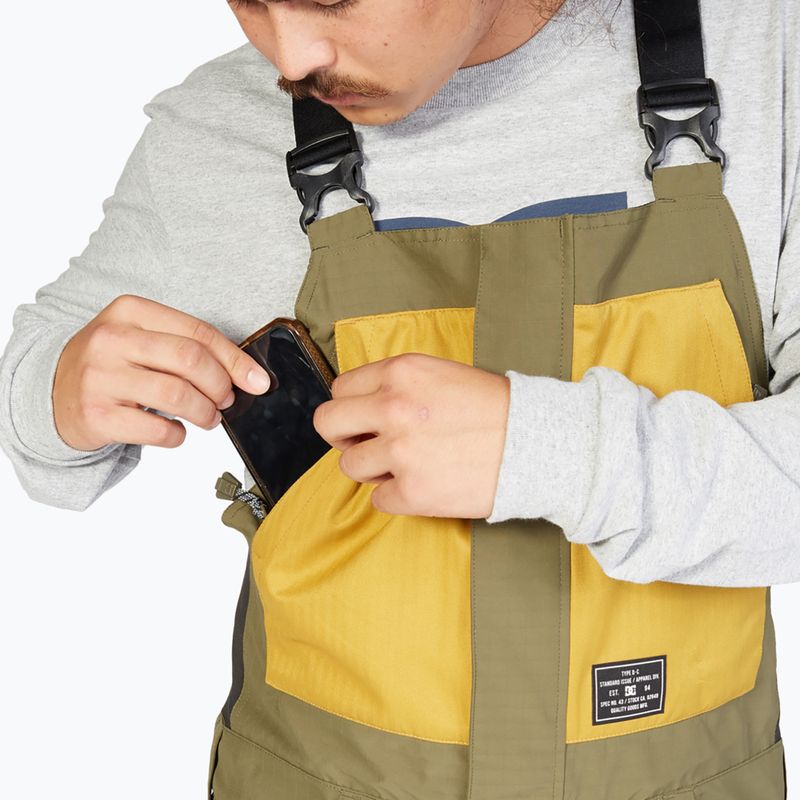 Spodnie snowboardowe męskie DC Shadow ivy green 4