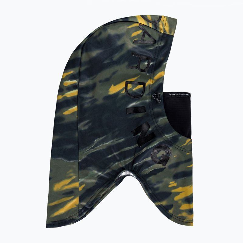 Kominiarka męska DC Hoodaclava angled tie dye ivy green 4
