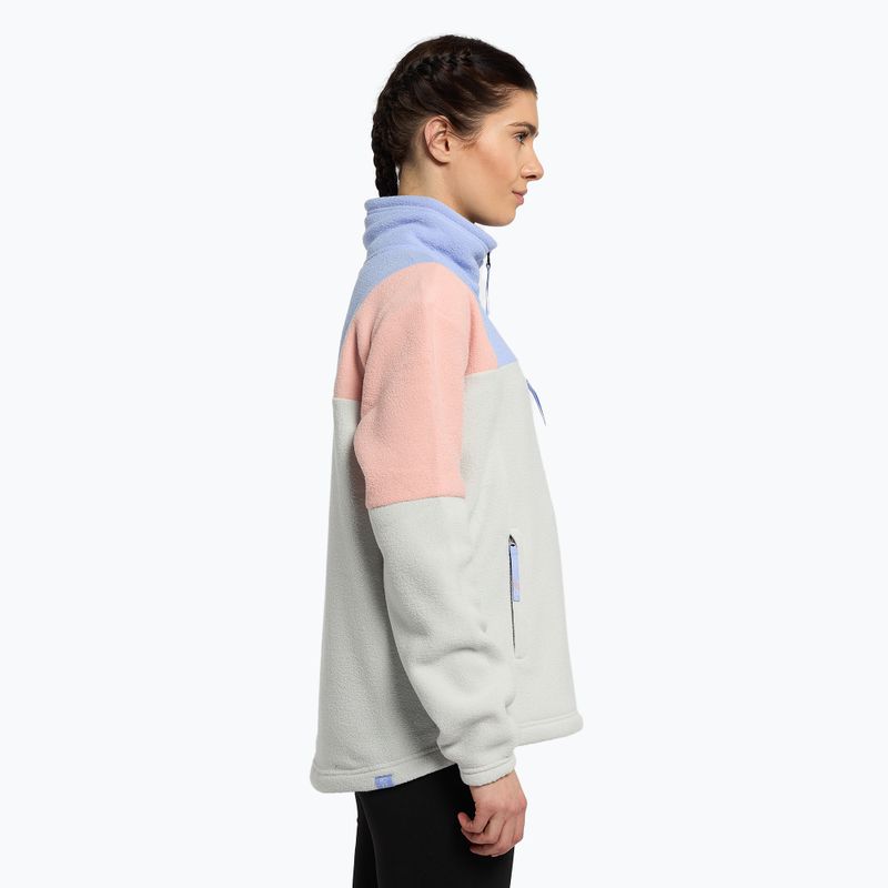 Bluza damska ROXY Chloe Kim Layer heather grey 3