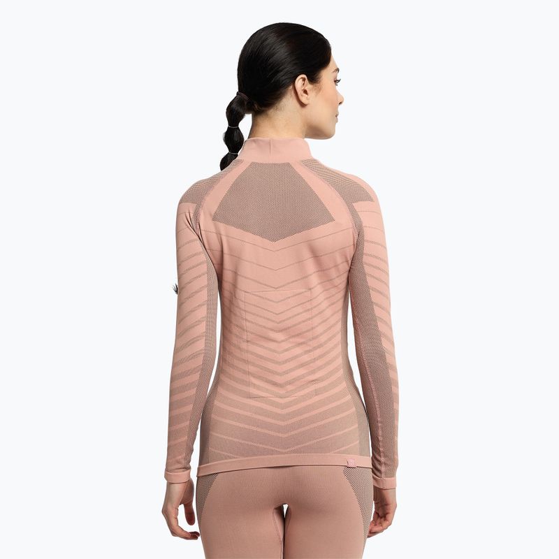 Bluza termoaktywna damska ROXY Base Layer Top Warmlink gray violet 4