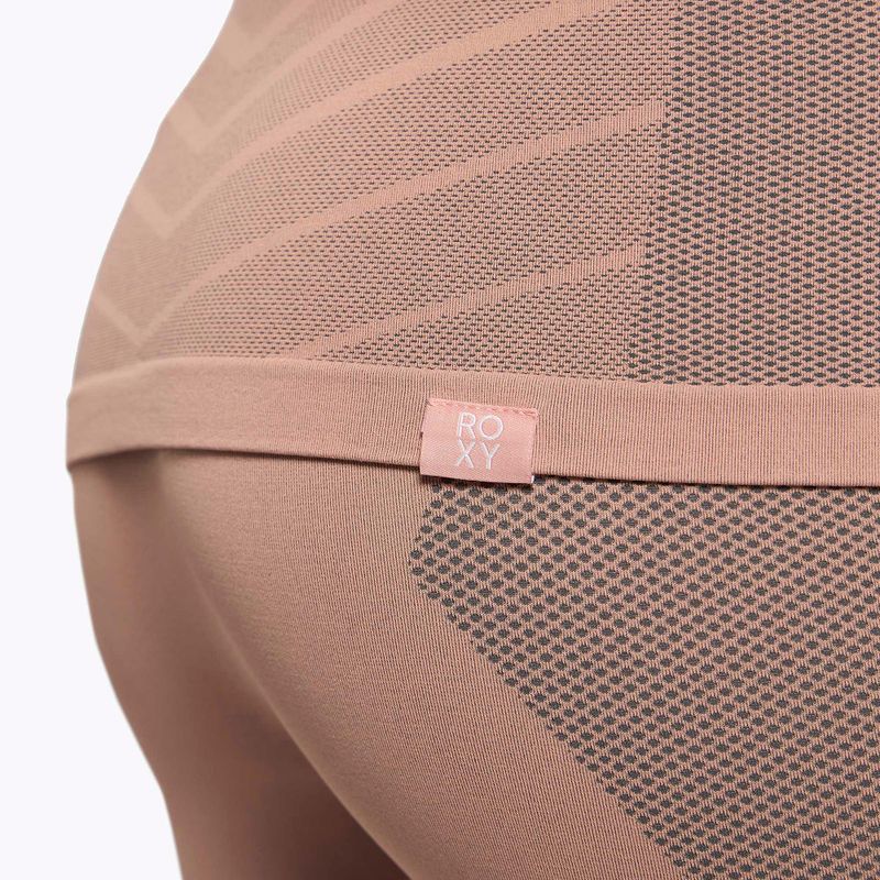 Bluza termoaktywna damska ROXY Base Layer Top Warmlink gray violet 6