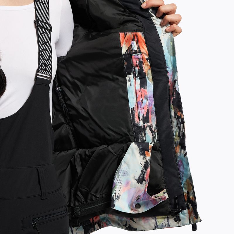 Kurtka snowboardowa damska ROXY Jet Ski true black tenderness 11