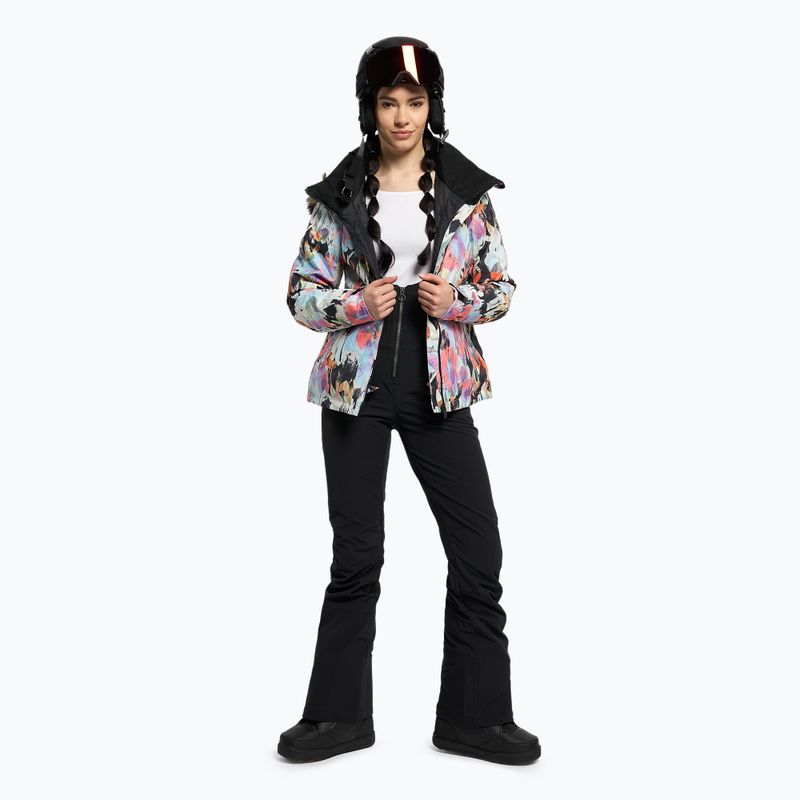 Kurtka snowboardowa damska ROXY Jet Ski true black tenderness 2