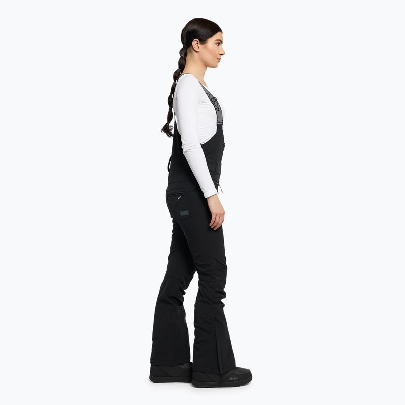 Spodnie snowboardowe damskie ROXY Summit Bib true black 3