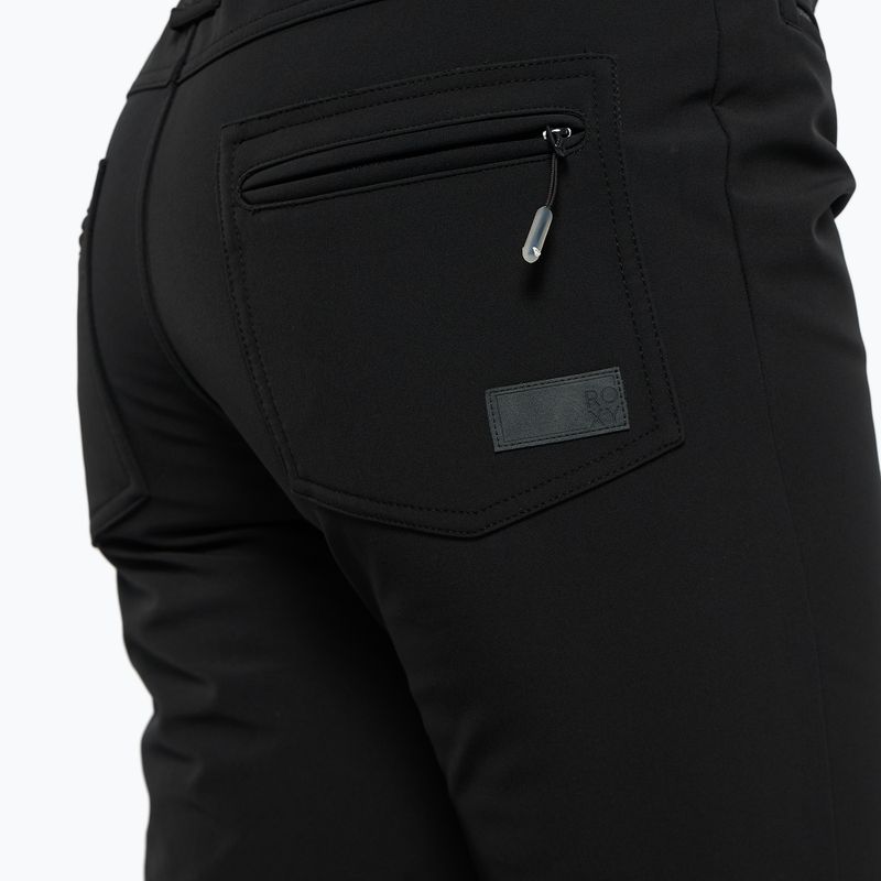Spodnie snowboardowe damskie ROXY Summit Bib true black 7