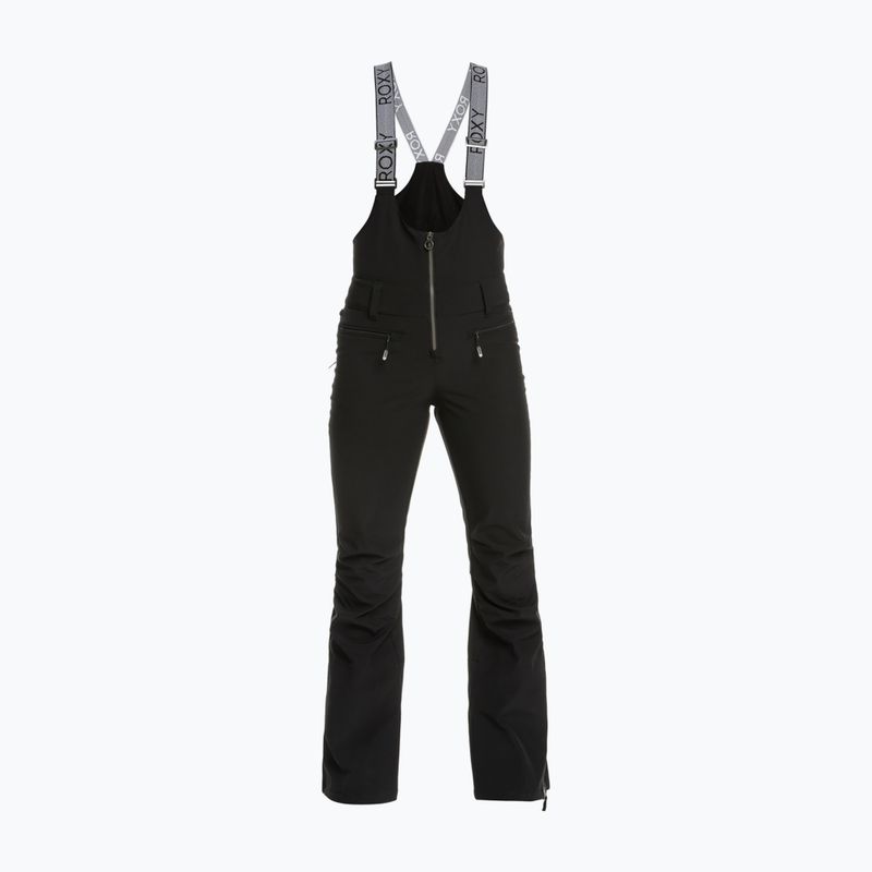 Spodnie snowboardowe damskie ROXY Summit Bib true black 9