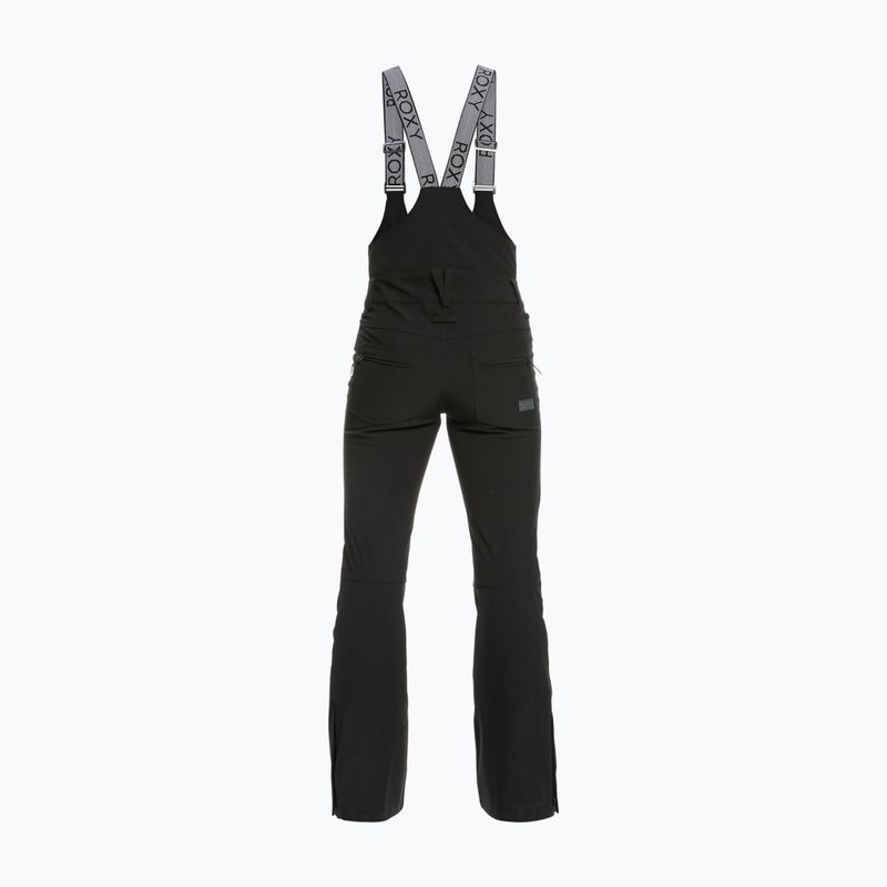 Spodnie snowboardowe damskie ROXY Summit Bib true black 10