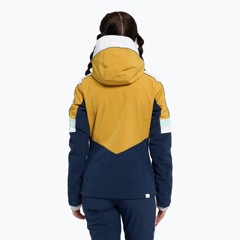 Kurtka snowboardowa damska ROXY Peak Chic Softshell honey 4