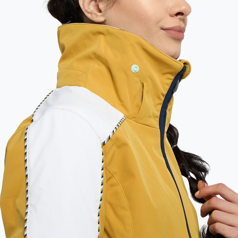 Kurtka snowboardowa damska ROXY Peak Chic Softshell honey 7