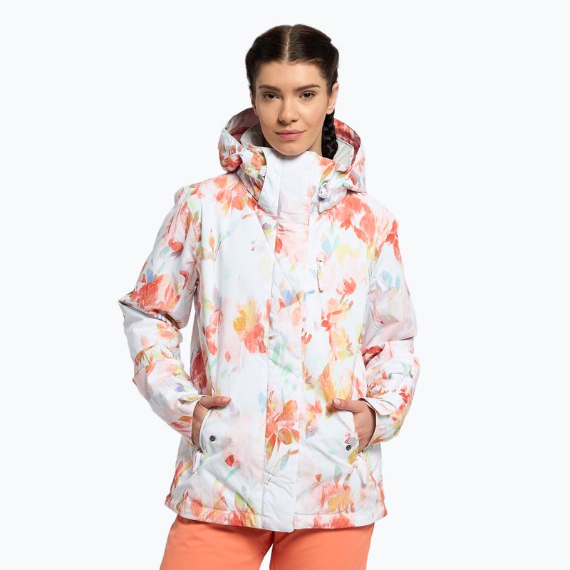 Kurtka snowboardowa damska ROXY Jetty bright white tenderness