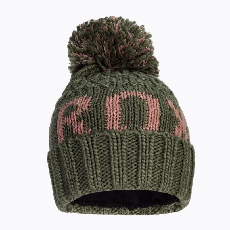 Czapka zimowa dziecięca ROXY Tonic deep lichen green 2