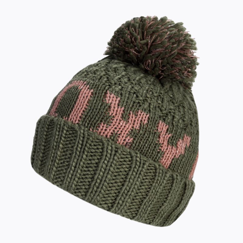 Czapka zimowa dziecięca ROXY Tonic deep lichen green 3