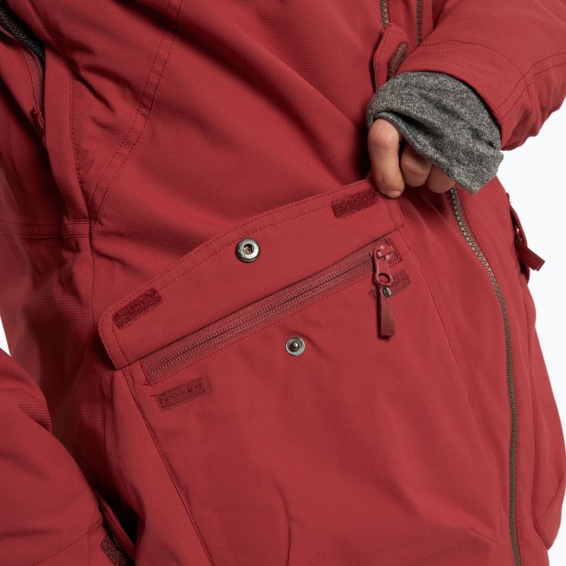 Kurtka snowboardowa damska ROXY Stated Warmlink brick red 9