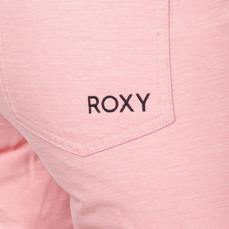Spodnie snowboardowe dziecięce ROXY Non Stop Bib mellow rose 6