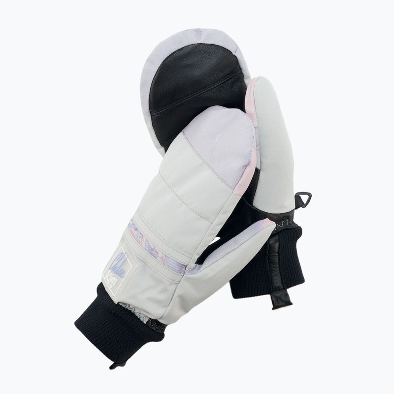 Rękawice snowboardowe damskie ROXY Chloe Kim gray violet marble