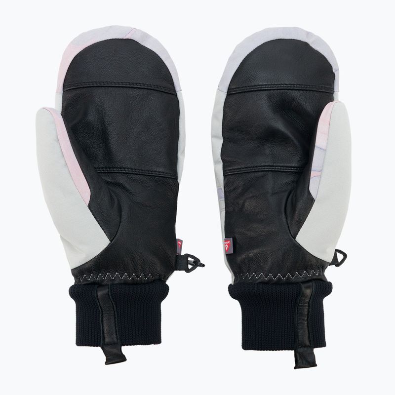 Rękawice snowboardowe damskie ROXY Chloe Kim gray violet marble 2
