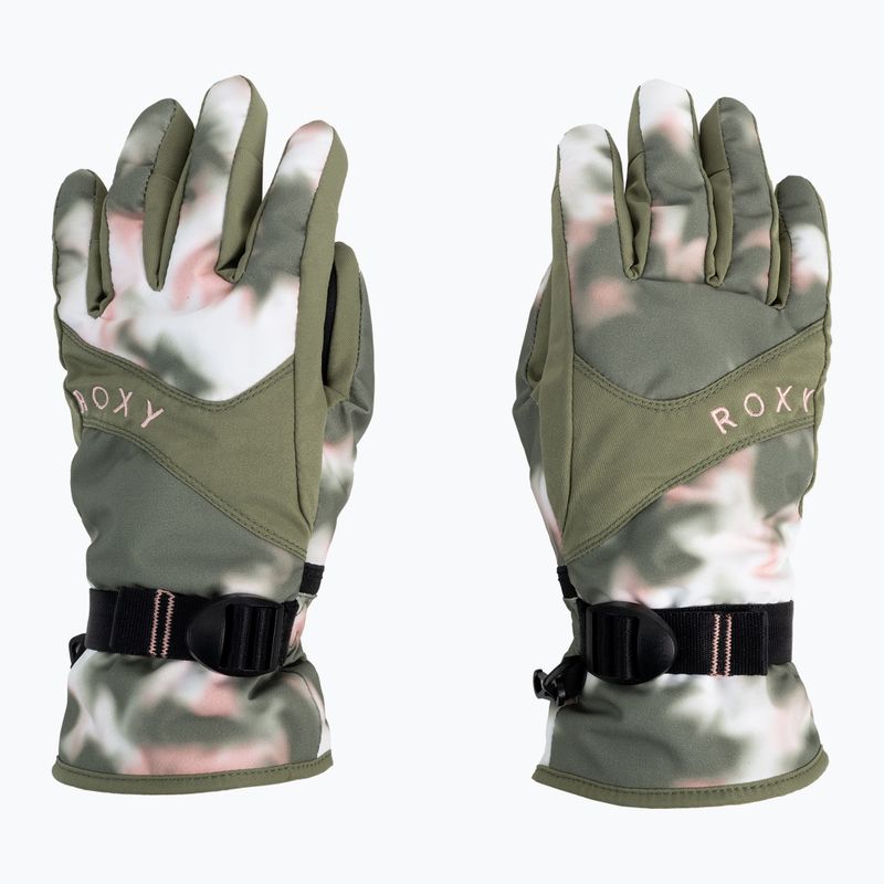 Rękawice snowboardowe damskie ROXY Jetty deep lichen green nimal 2