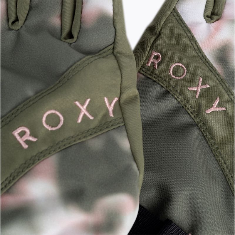 Rękawice snowboardowe damskie ROXY Jetty deep lichen green nimal 4