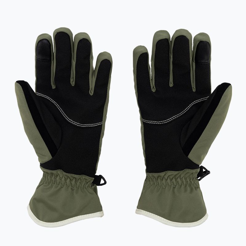 Rękawice snowboardowe damskie ROXY Freshfields deep lichen green 2