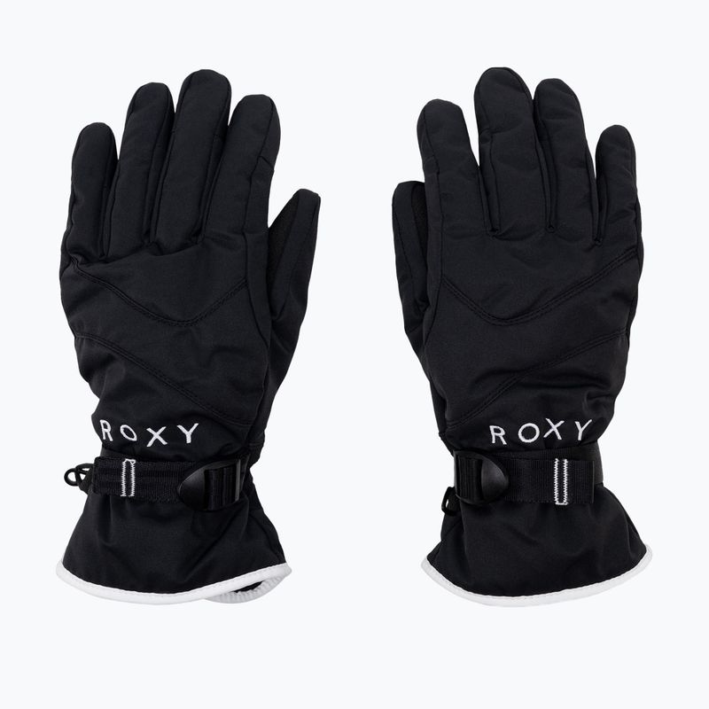 Rękawice snowboardowe damskie ROXY Jetty Solid true black 3