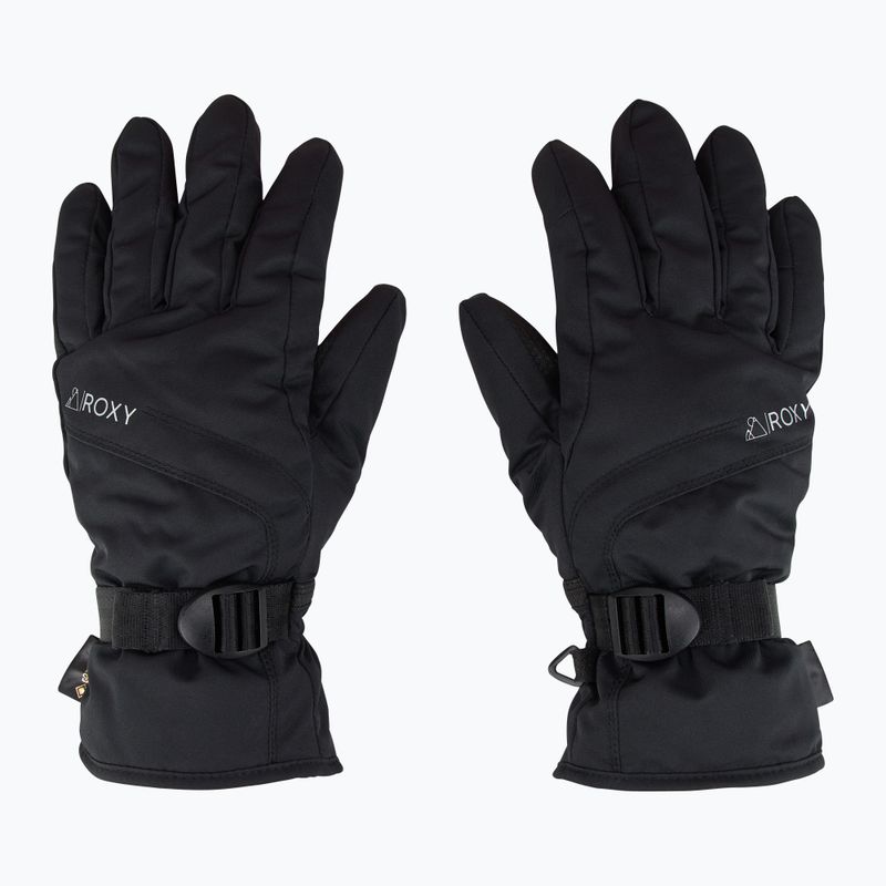 Rękawice snowboardowe damskie ROXY Gore Tex Fizz true black 2