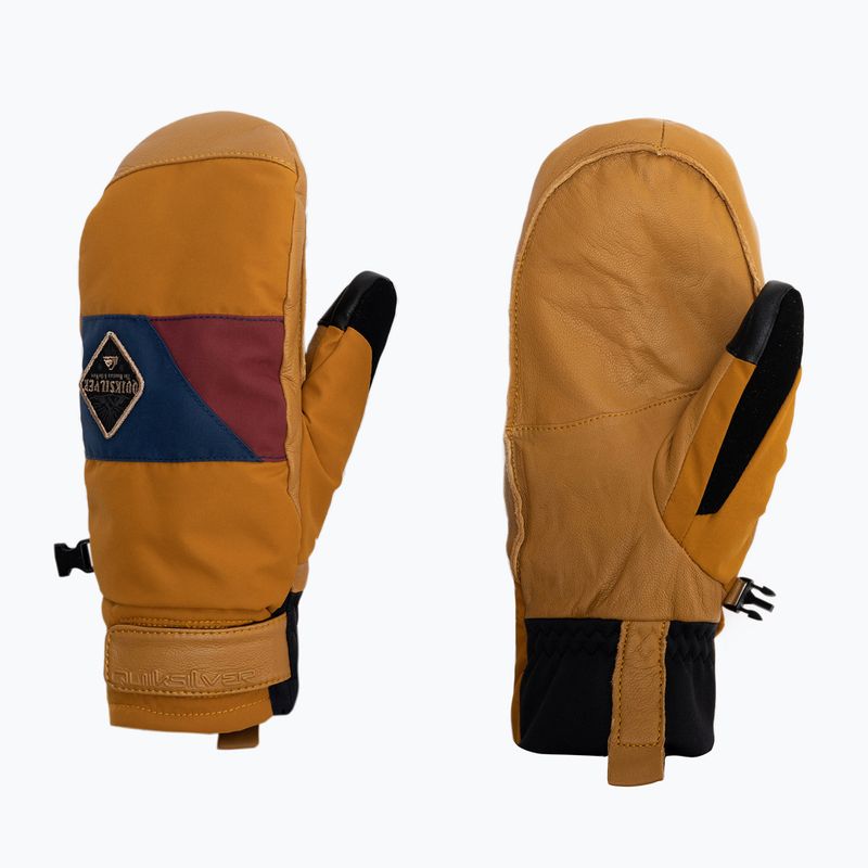 Rękawice snowboardowe Quiksilver Squad Mitt buckthorn brown