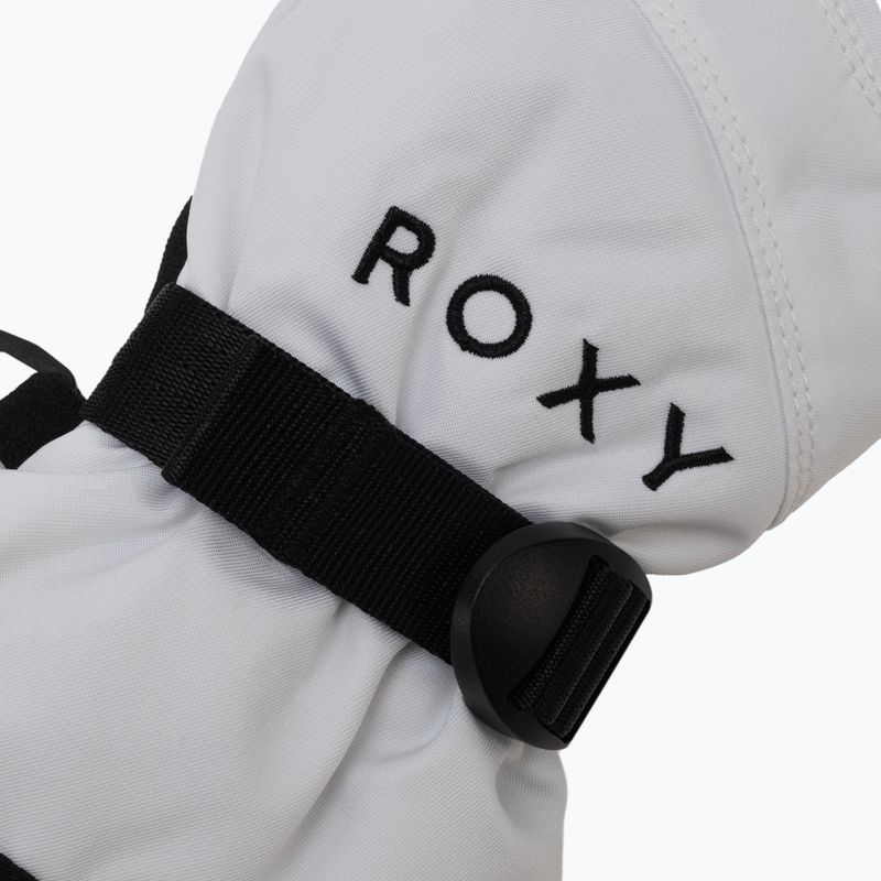Rękawice snowboardowe damskie ROXY Jetty Solid Mitt white 4