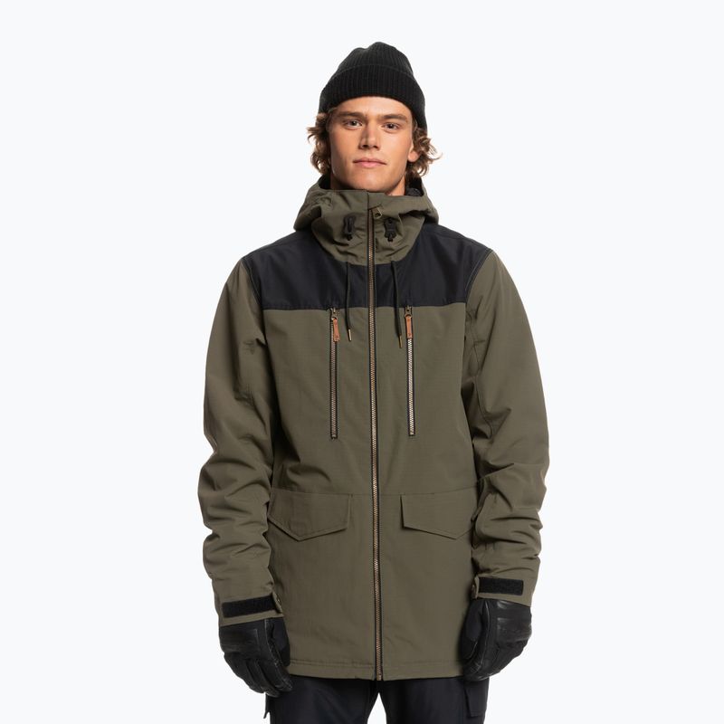 Kurtka snowboardowa męska Quiksilver Fairbanks grape leaf