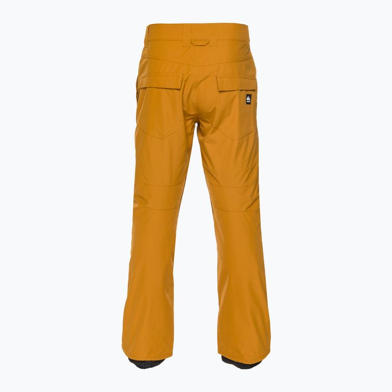 Spodnie snowboardowe męskie Quiksilver Estate buckthorn brown 2