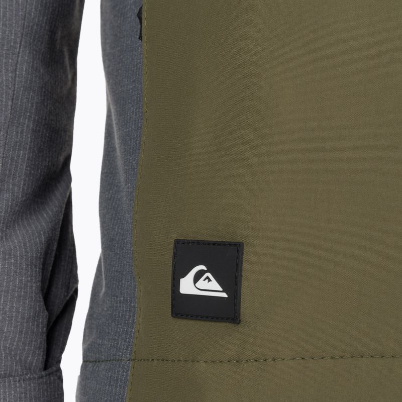 Kurtka snowboardowa męska Quiksilver Mission Plus grape leaf 3