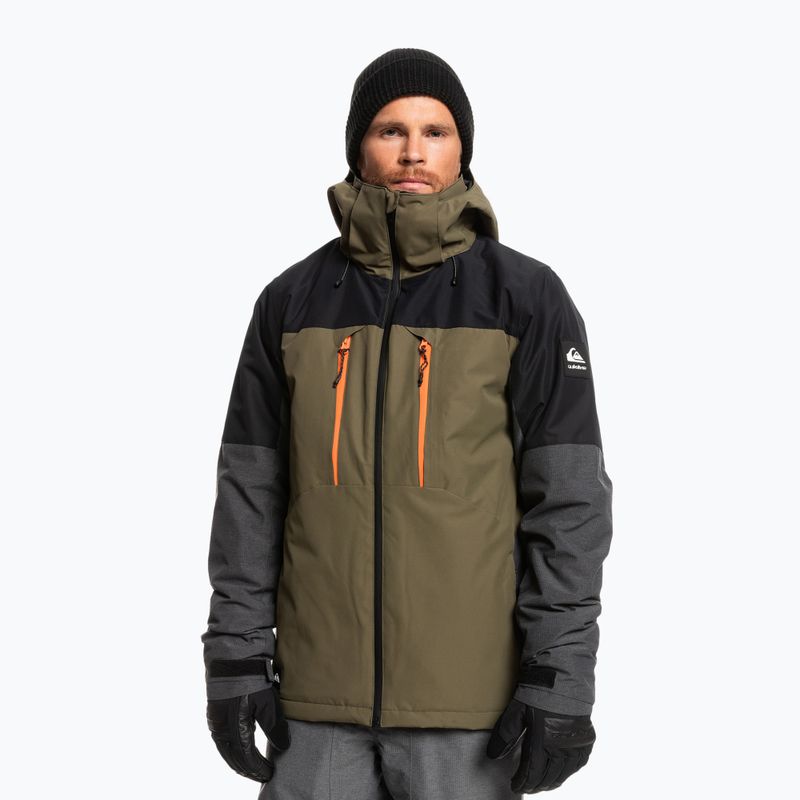 Kurtka snowboardowa męska Quiksilver Mission Plus grape leaf 6
