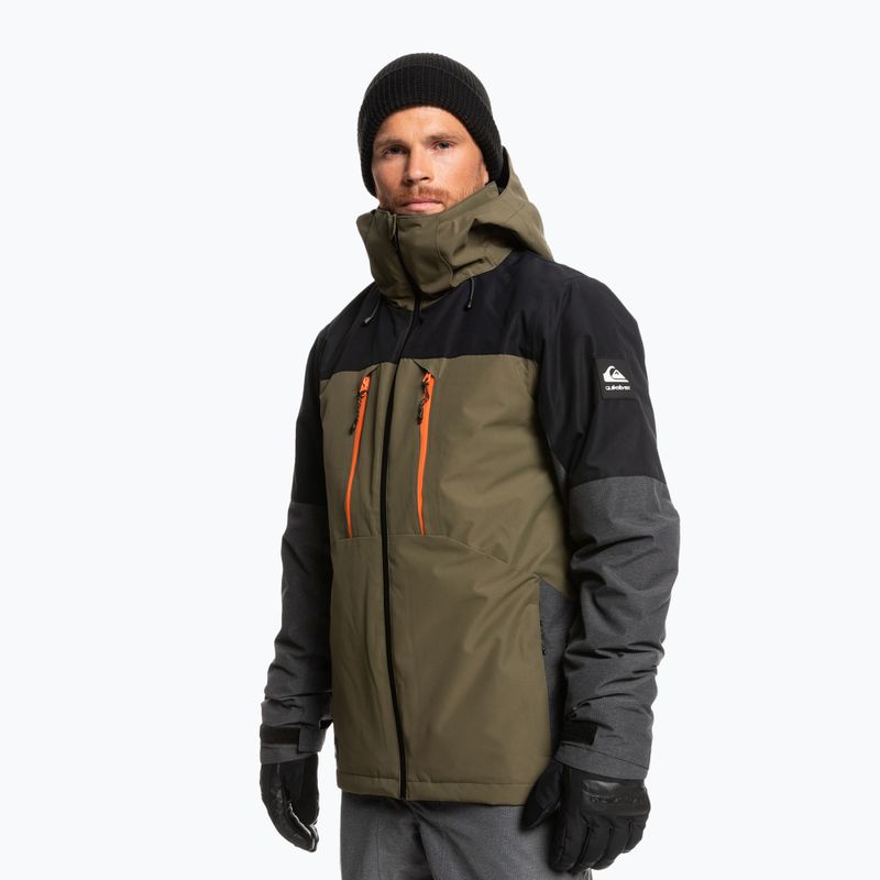 Kurtka snowboardowa męska Quiksilver Mission Plus grape leaf 7