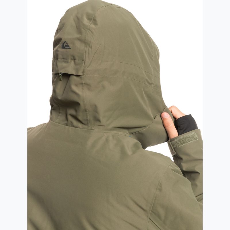 Kurtka snowboardowa męska Quiksilver Muldrow grape leaf 11