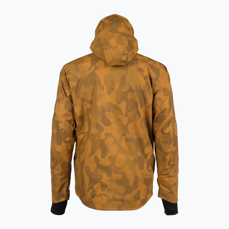 Kurtka snowboardowa męska Quiksilver S Carlson Stretch Quest buckthorn brown fade out camo 2