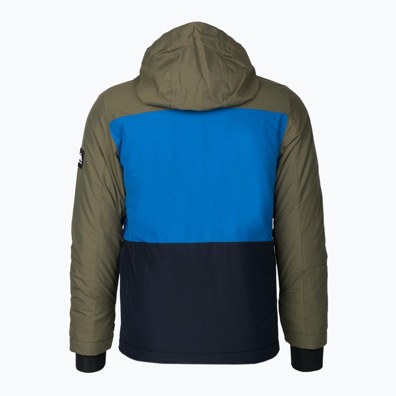 Kurtka snowboardowa dziecięca Quiksilver Side Hit grape leaf 2