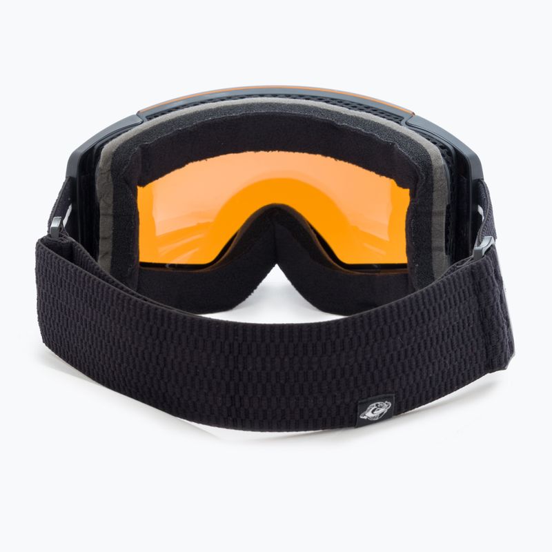 Gogle snowboardowe Quiksilver Greenwood black/clux ml silver 2