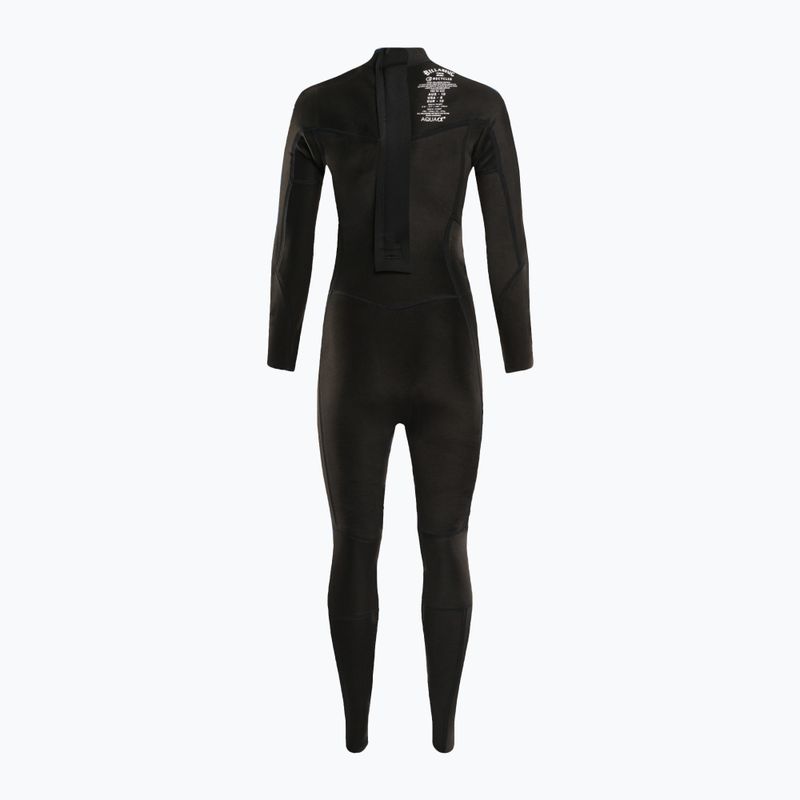 Pianka do pływania damska Billabong 3/2 mm Synergy Back Zip wild black 5