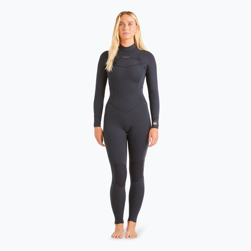 Pianka do pływania damska Billabong 4/3 mm Salty Dayz Chest Zip black