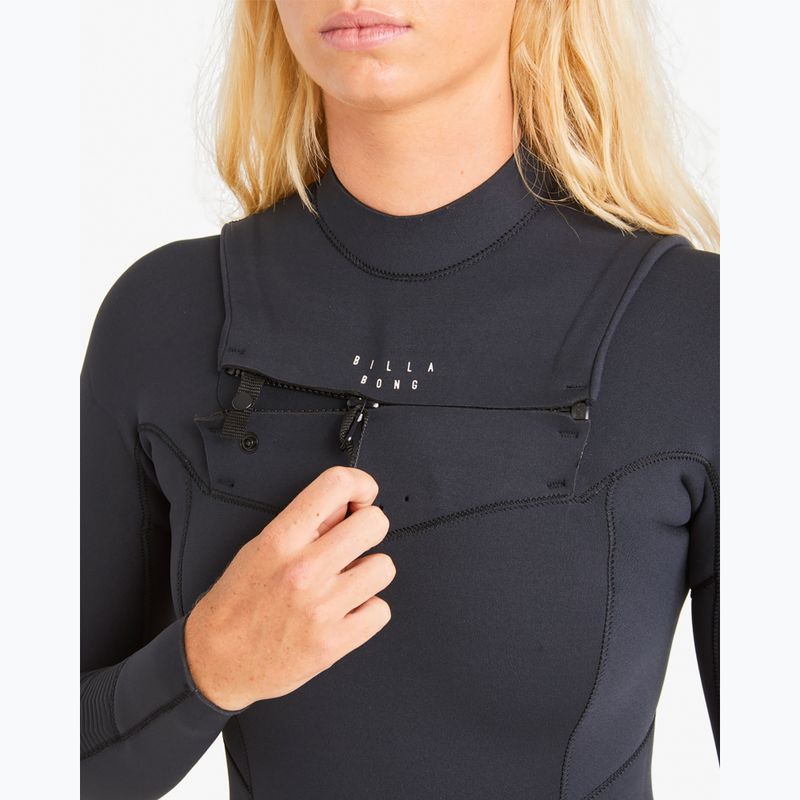 Pianka do pływania damska Billabong 4/3 mm Salty Dayz Chest Zip black 5