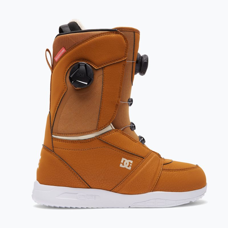 Buty snowboardowe damskie DC Lotus W choco brown/off white 11