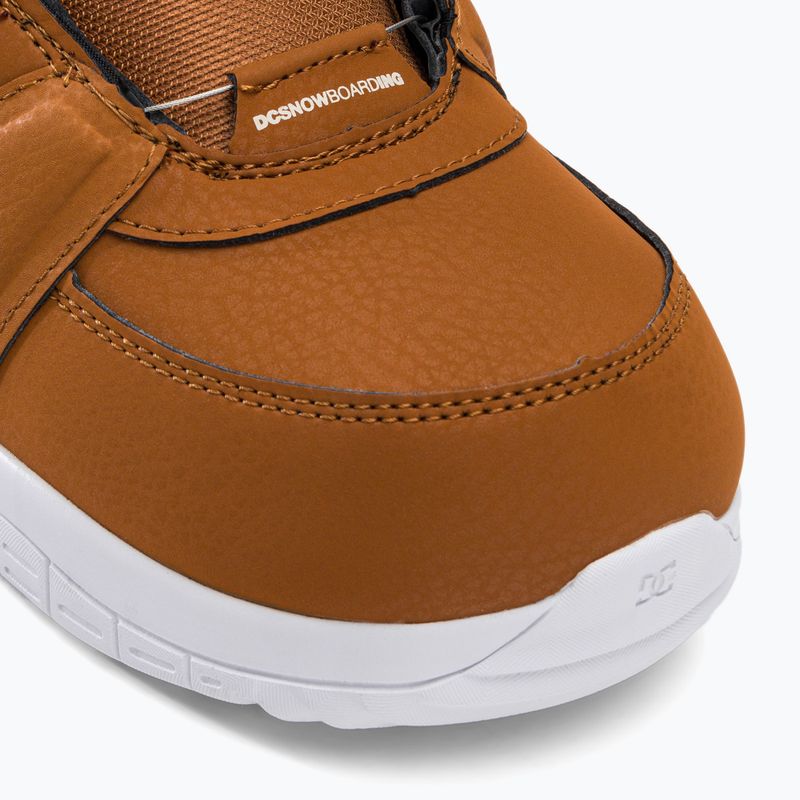 Buty snowboardowe damskie DC Lotus W choco brown/off white 7
