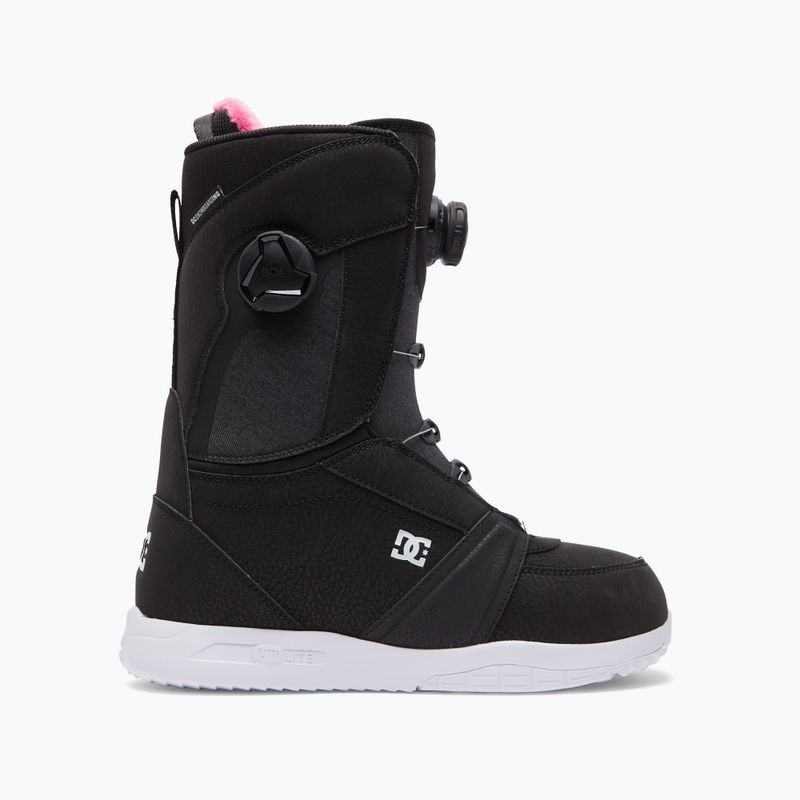 Buty snowboardowe damskie DC Lotus W black/black/white 11