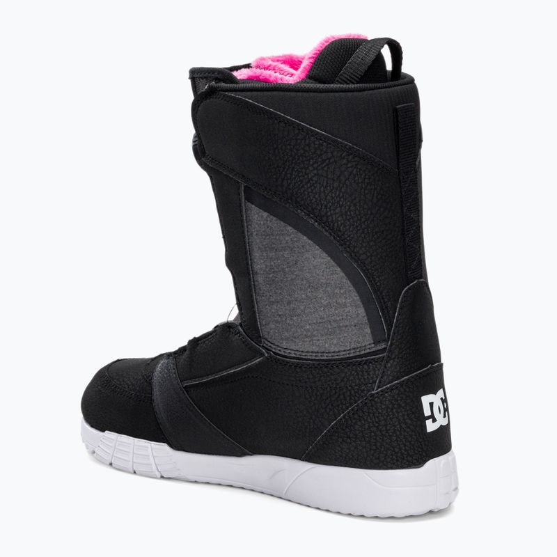 Buty snowboardowe damskie DC Lotus W black/black/white 2